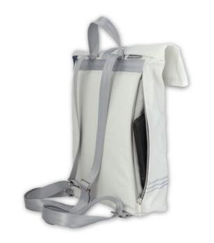 Preview: Rolltop Rucksack S " Möwe "   taupe